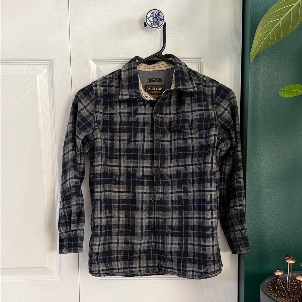 Burton Kids DryRide Flannel, Size Small